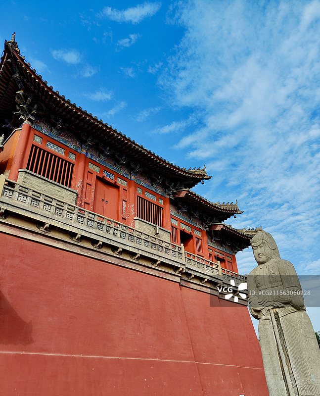 宋太祖赵匡胤的归宿-河南巩义永昭陵图片素材