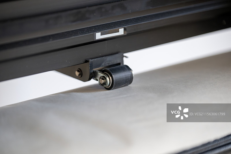 打印机切割头特写图片素材