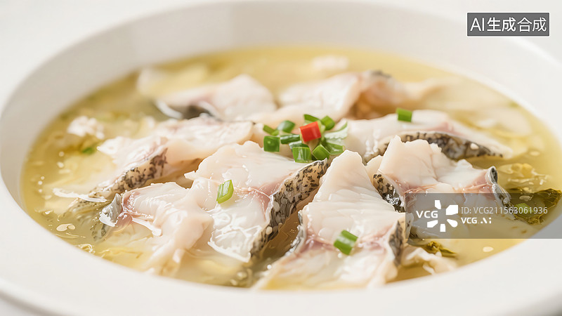 【AI数字艺术】水煮鱼片图片素材