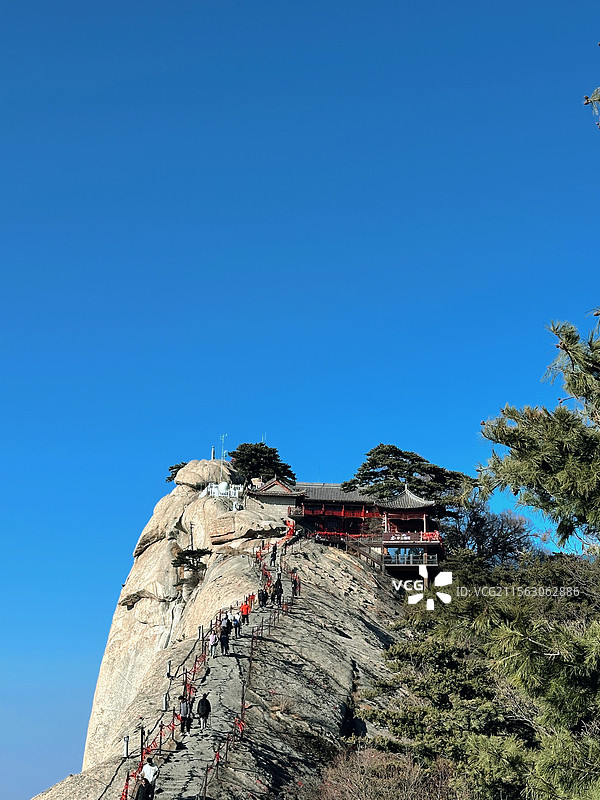 西岳华山风景区图片素材