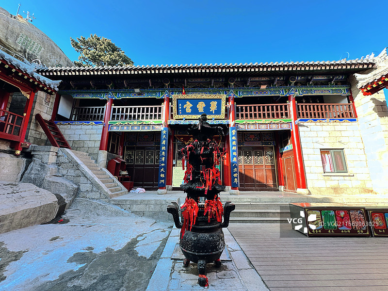 西岳华山风景区图片素材