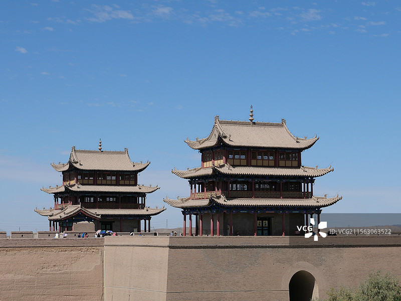 甘肃嘉峪关关城图片素材