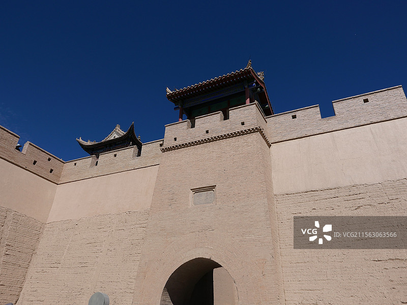 甘肃嘉峪关关城图片素材