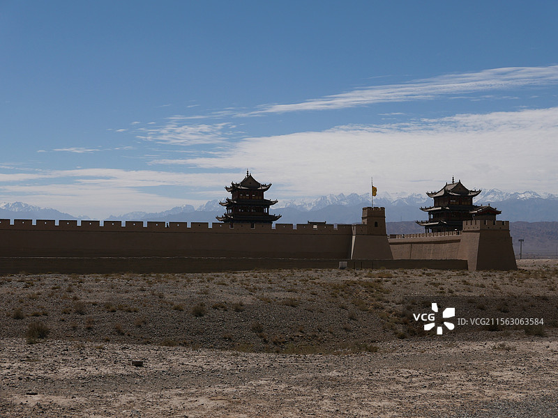甘肃嘉峪关关城图片素材