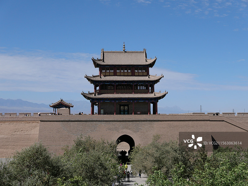 甘肃嘉峪关关城图片素材