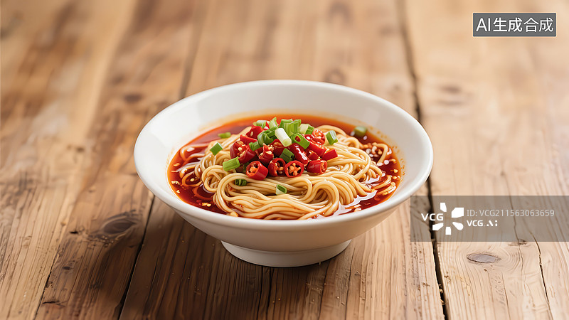 【AI数字艺术】四川担担面图片素材