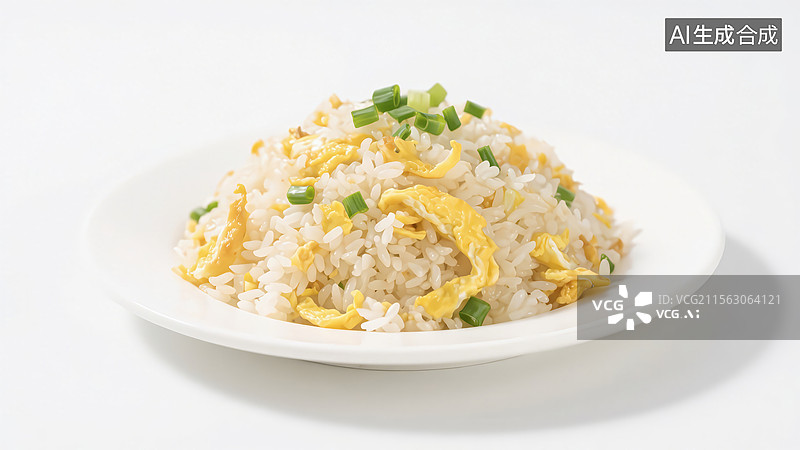 【AI数字艺术】蛋炒饭图片素材
