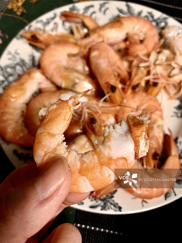 水煮大虾图片素材