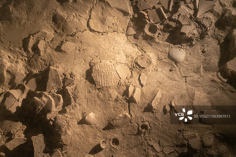 金沙遗址27号陶器遗址图片素材
