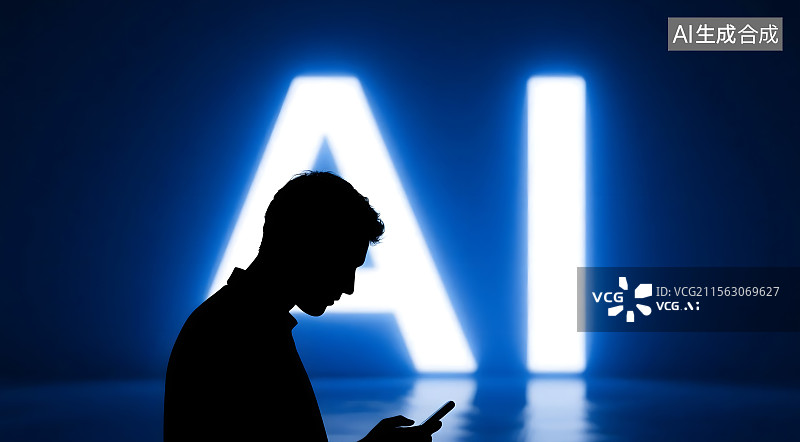 【AI数字艺术】AI剪影插画图片素材