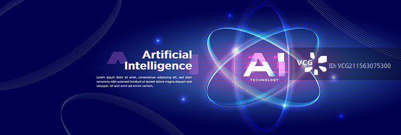 人工智能技术的概念图片素材