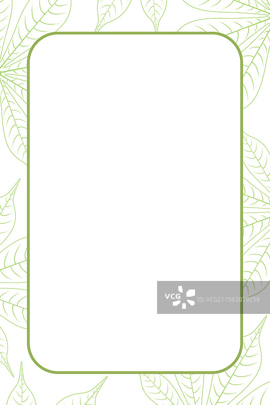 空白横幅框架和图形的留白空间图片素材