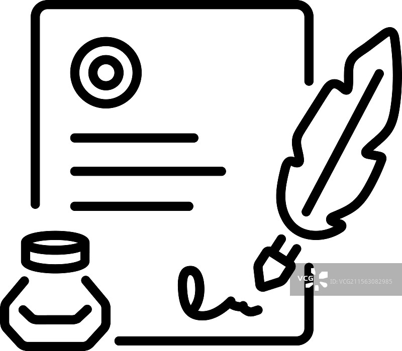 法律声明图片素材