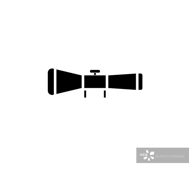 坚固的狙击光学瞄准镜用于猎枪图片素材