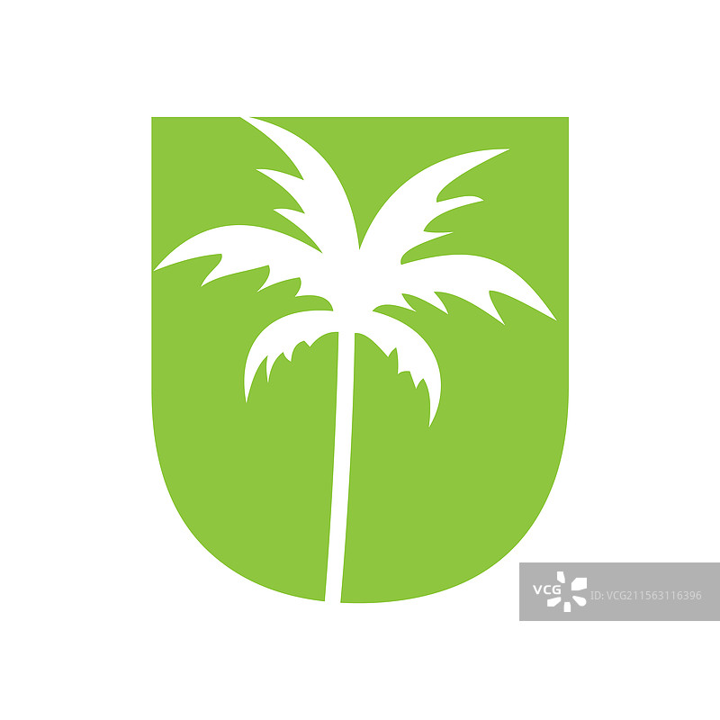 字母U的手掌标志设计模板图片素材