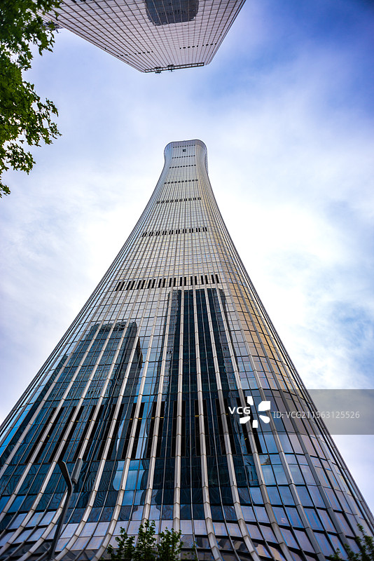 北京CBD核心区中信大厦中国尊图片素材