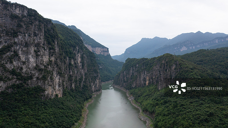 四川绵阳涪江六峡风光图片素材