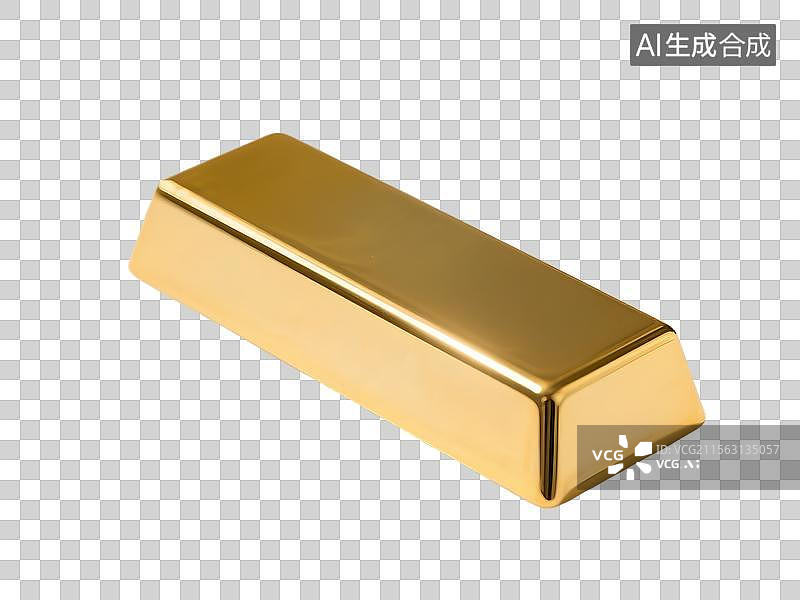 【AI数字艺术】金元宝金条金器黄金制品贵金属图片素材