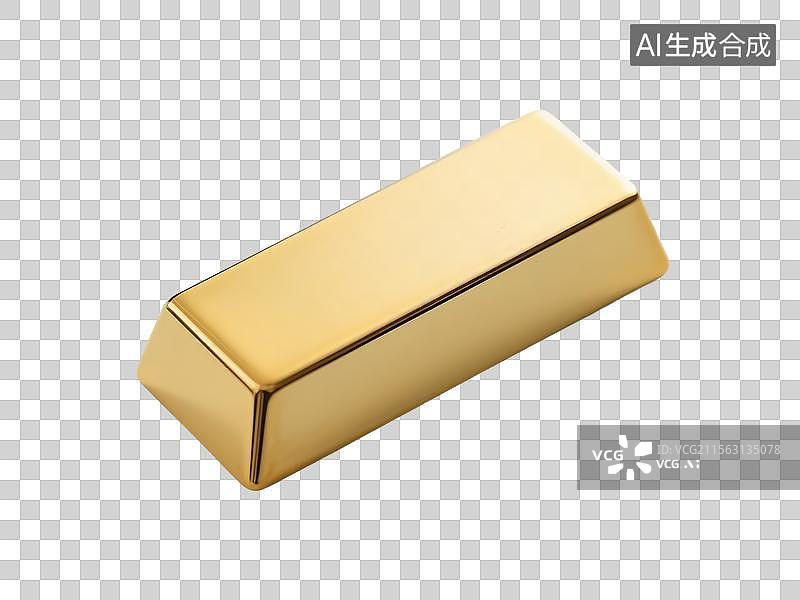 【AI数字艺术】金元宝金条金器黄金制品贵金属图片素材