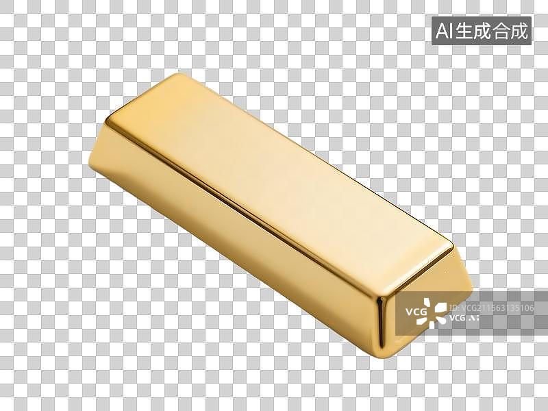 【AI数字艺术】金元宝金条金器黄金制品贵金属图片素材