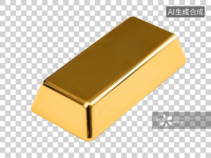 【AI数字艺术】金元宝金条金器黄金制品贵金属图片素材