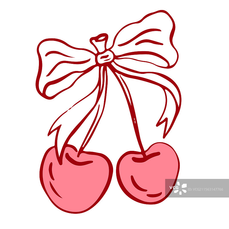 2718 樱桃复古2图片素材