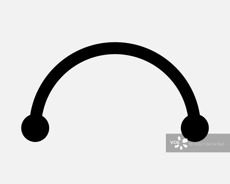 弧连接点图片素材