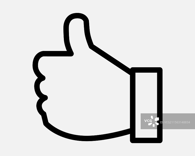 好的拇指图标图片素材