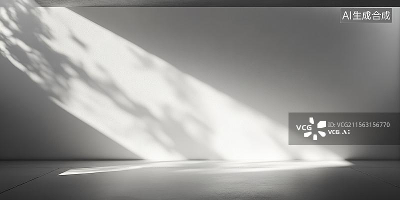 【AI数字艺术】光影效果的室内场景图片素材