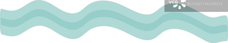 手绘荧光笔波浪条纹图片素材