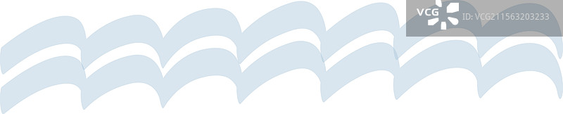 手绘荧光笔波浪条纹图片素材