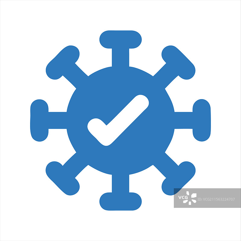 新冠病毒自测快速抗原检测图标图片素材