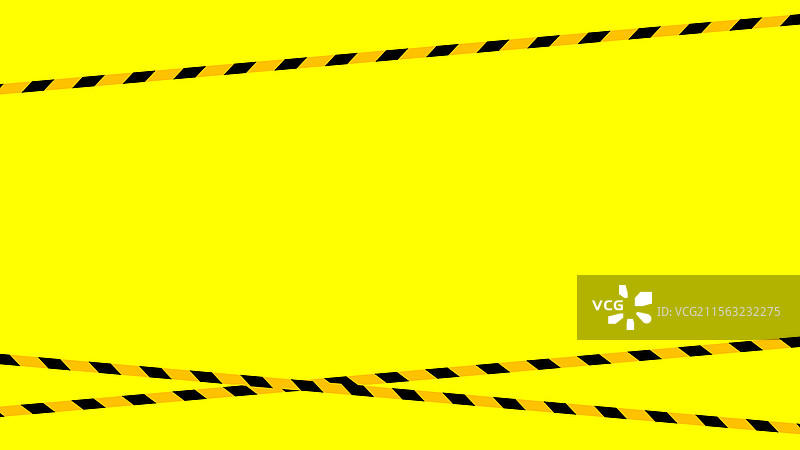 黄色底上带有黑色条纹的胶带线图案图片素材