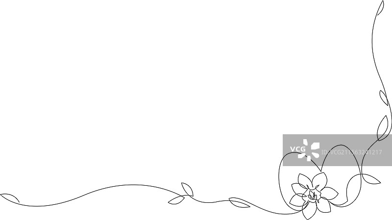 连续一笔画的复活节装饰图片素材