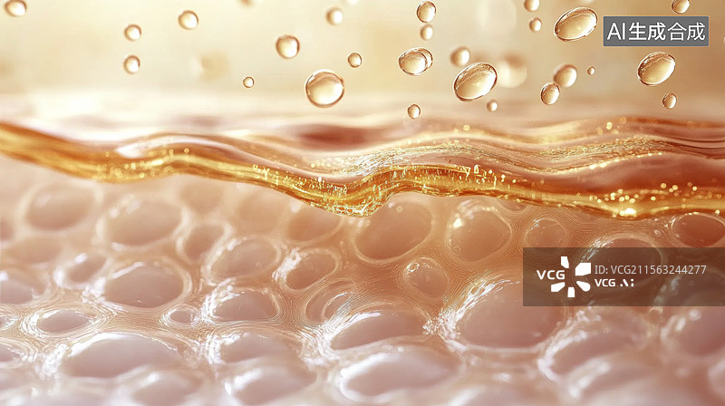 【AI数字艺术】女性护肤精华液图片素材