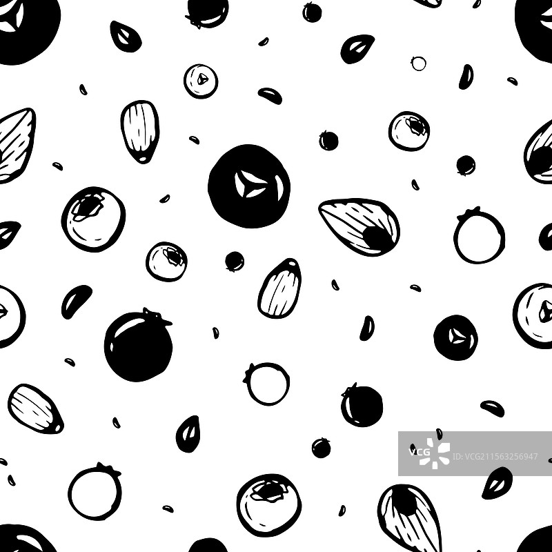 松枝无缝图案图片素材