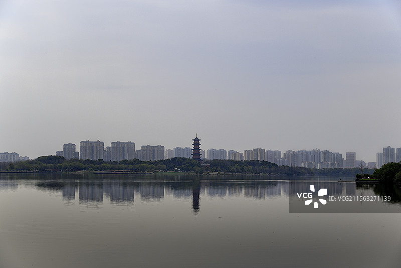 南昌象湖湿地公园春光图片素材