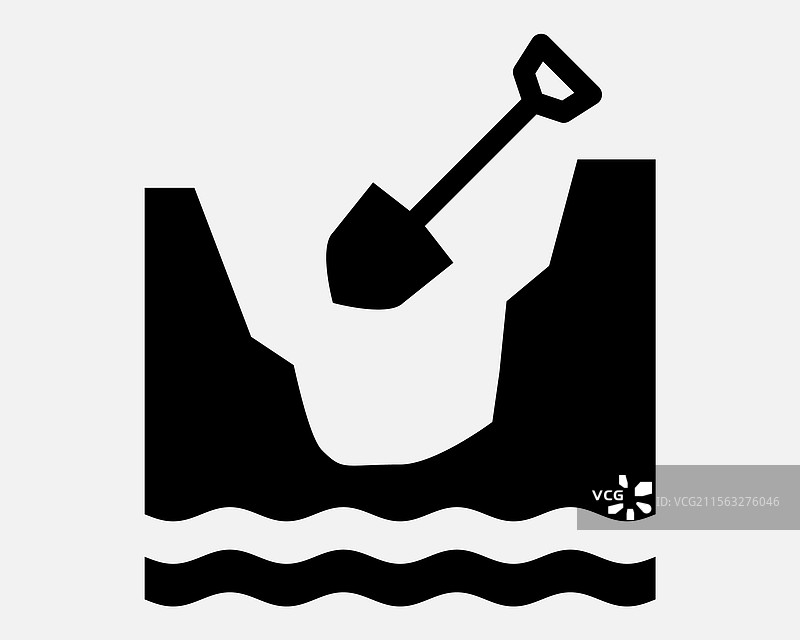 挖井图标图片素材