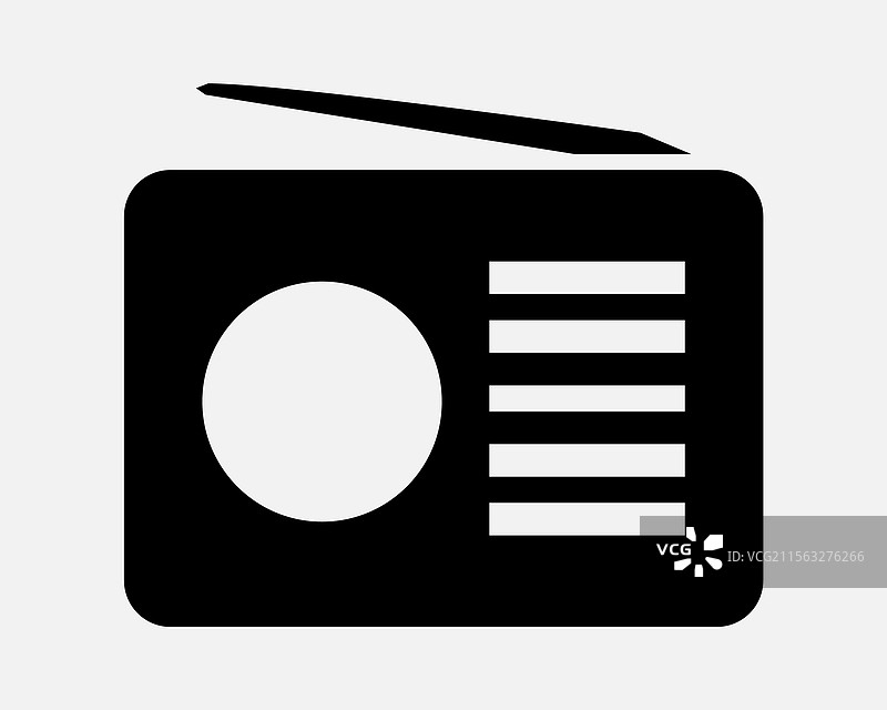 收音机图标图片素材