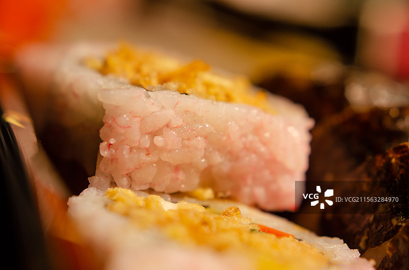 特写寿司美食图片素材
