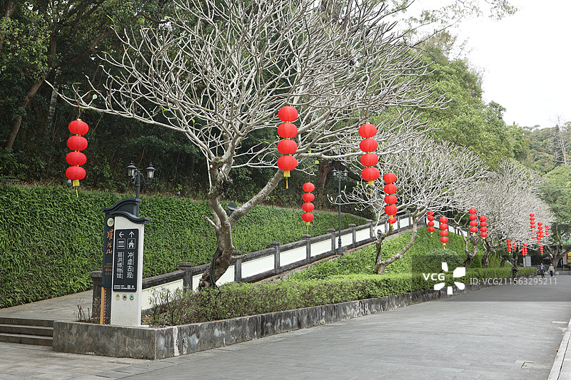 罗浮山风景区小桥图片素材