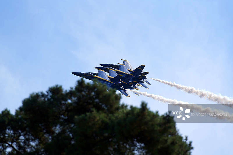 Seafair 蓝天使飞行队 飞行表演图片素材