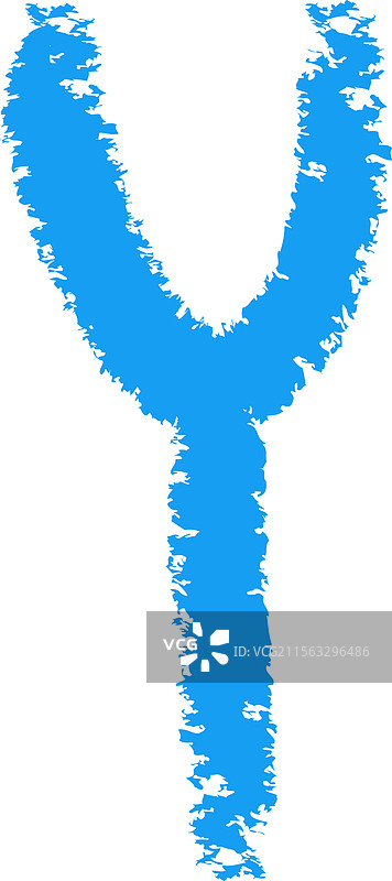 手绘蜡笔字母Y图片素材