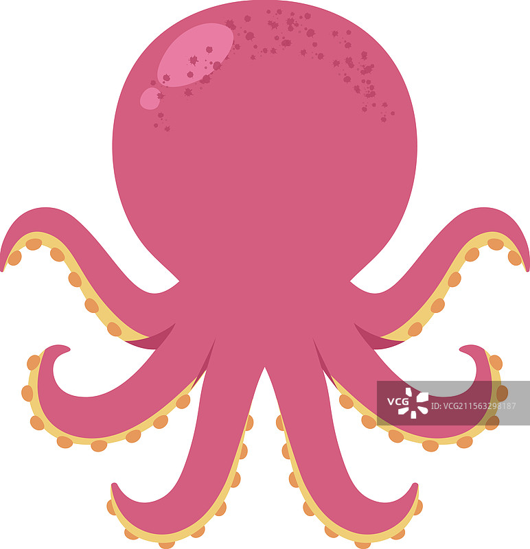 手绘章鱼图片素材