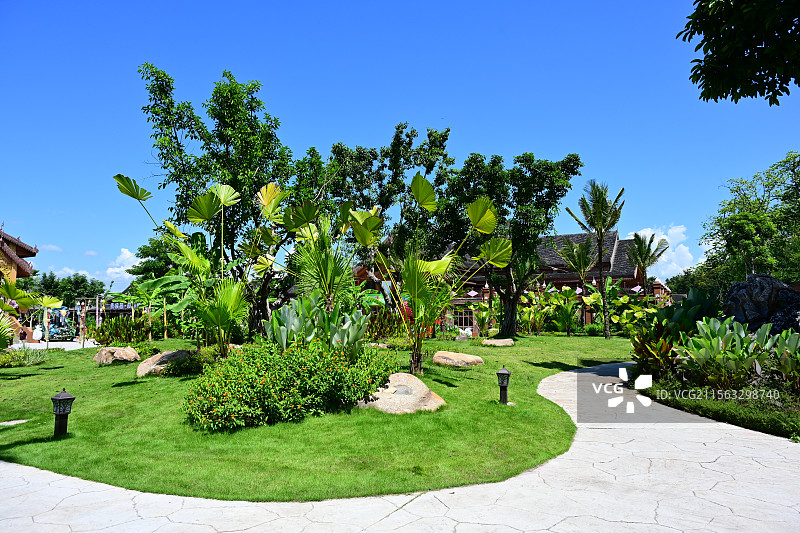 西双版纳傣族园图片素材