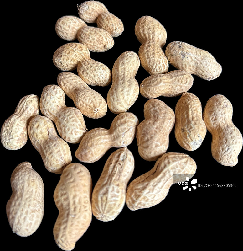 原生农品视觉：带壳花生×肌理密码｜农产品电商主图/健康零食包装专用素材图片素材
