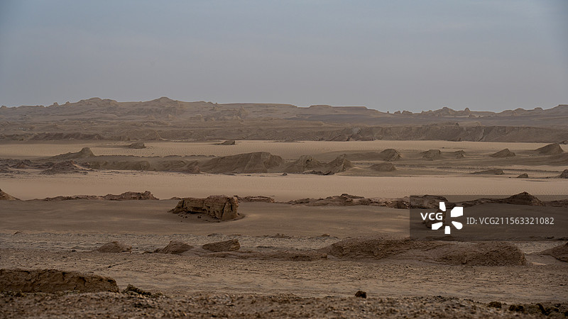 雅丹地貌图片素材