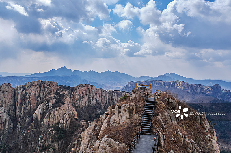 山东省栖霞市天崮山景色图片素材