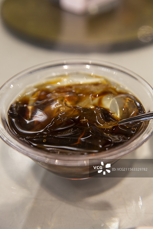 红糖冰粉图片素材