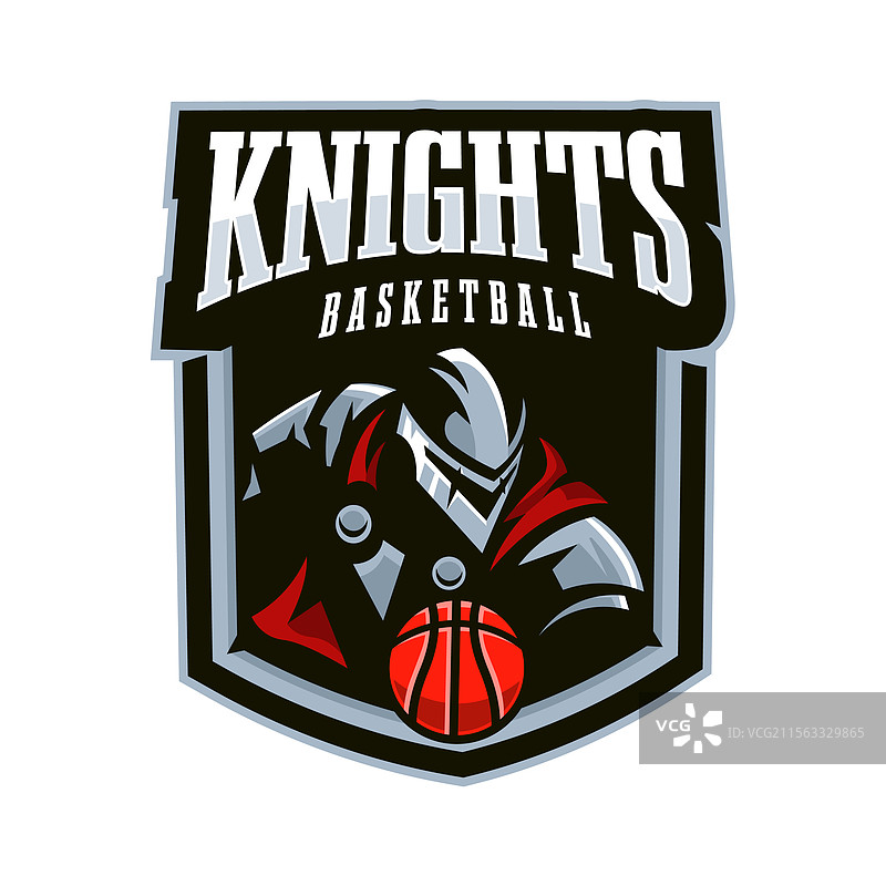 骑士战士与篮球图片素材